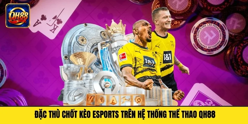 Đặc thù chốt kèo Esports trên hệ thống thể thao QH88