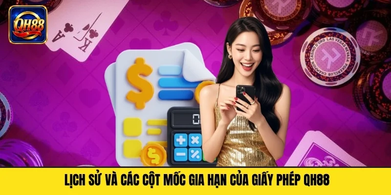 Lịch sử và các cột mốc gia hạn của giấy phép QH88