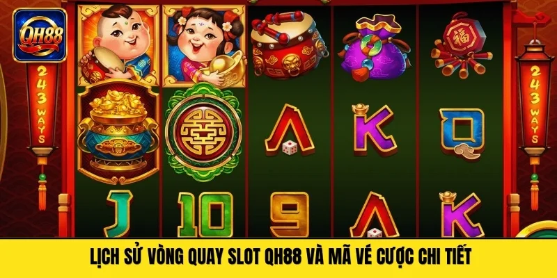 Lịch sử vòng quay slot QH88 và mã vé cược chi tiết