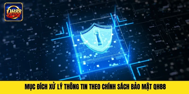 Mục đích xử lý thông tin theo chính sách bảo mật QH88