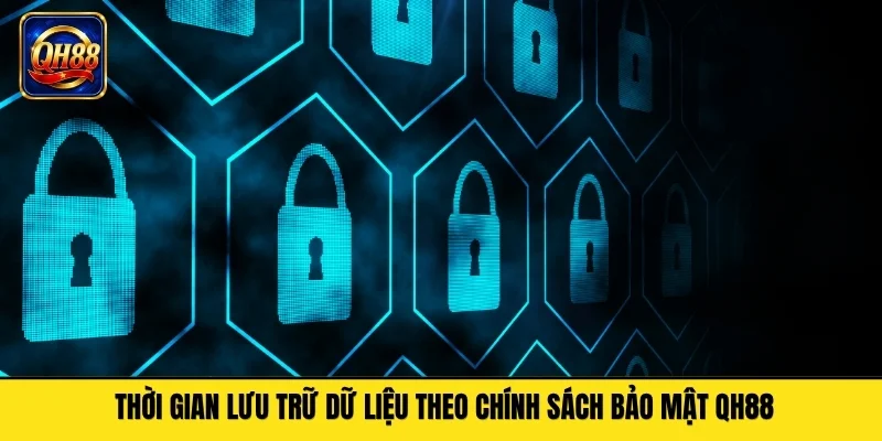 Thời gian lưu trữ dữ liệu theo chính sách bảo mật QH88